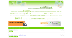 Desktop Screenshot of excelcicios.com