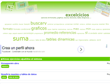 Tablet Screenshot of excelcicios.com